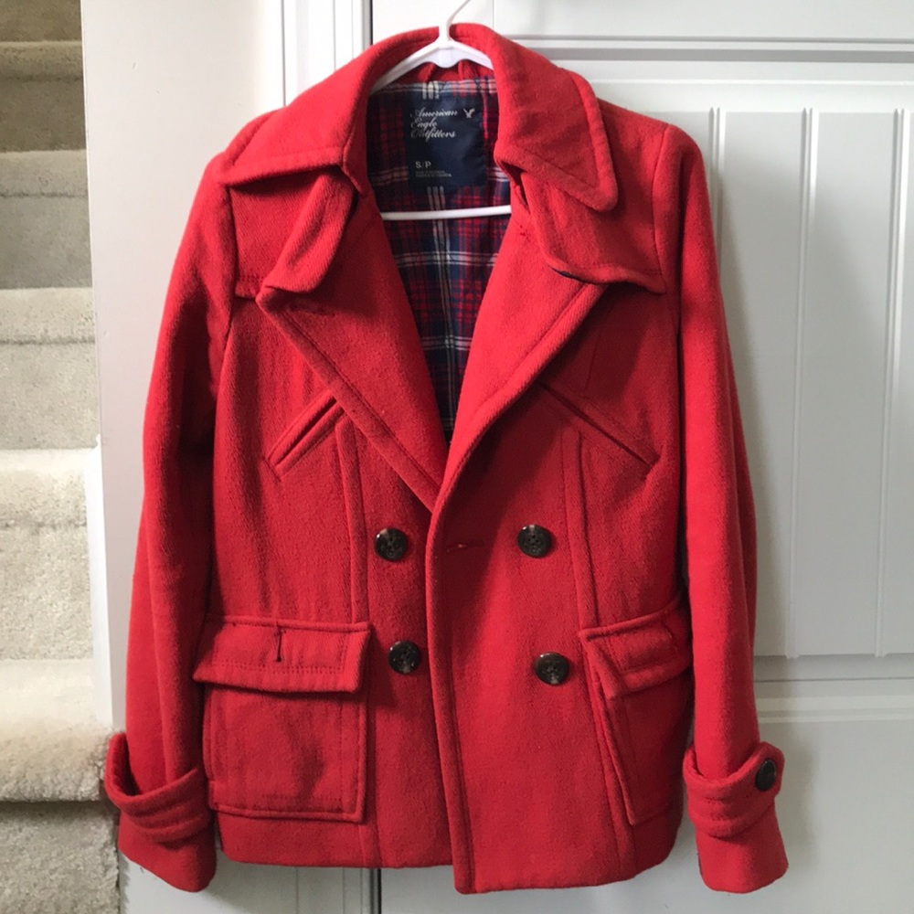 AE Cotton Fall/Winter Peacoat